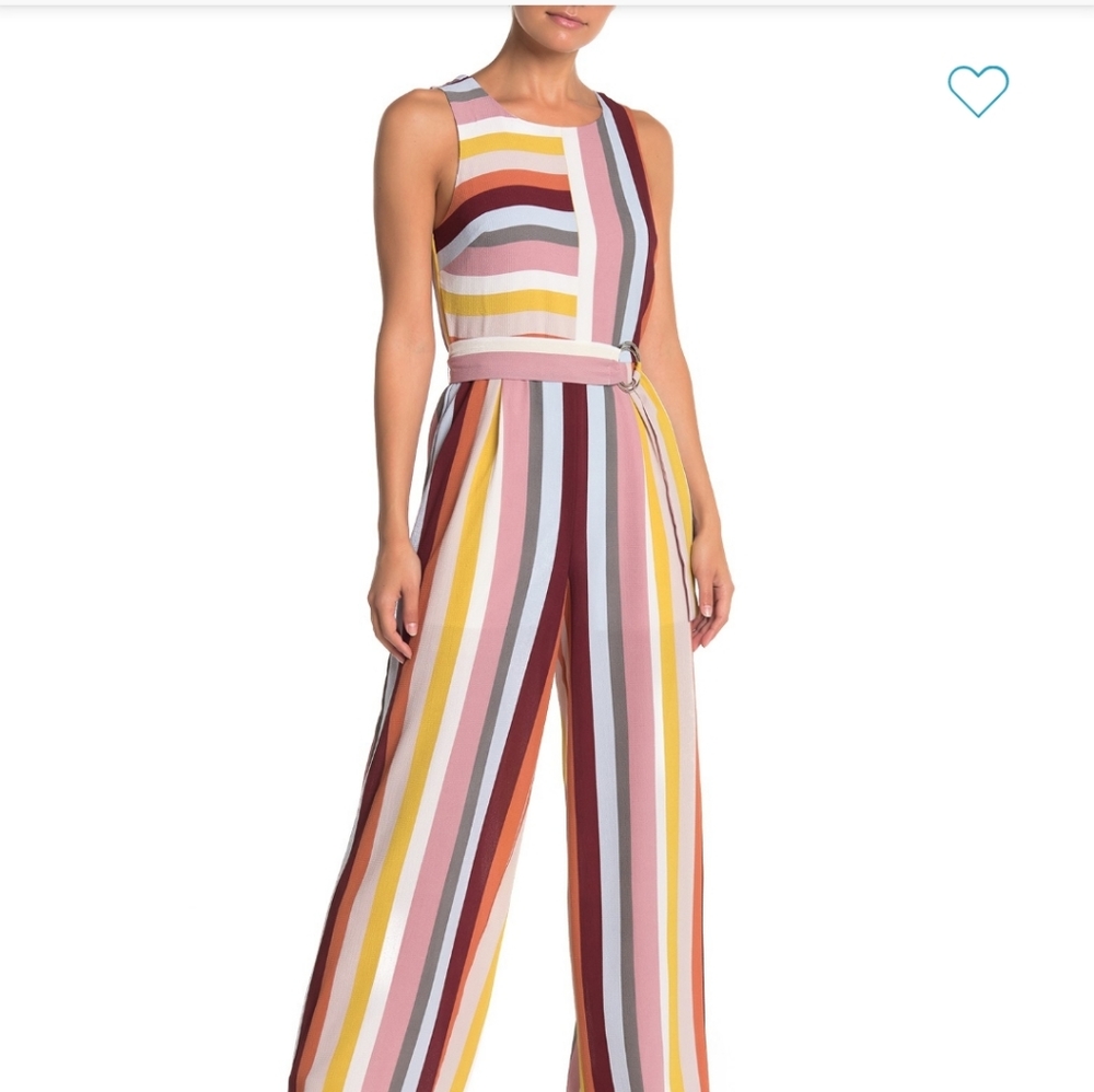Striped Jumpsuit